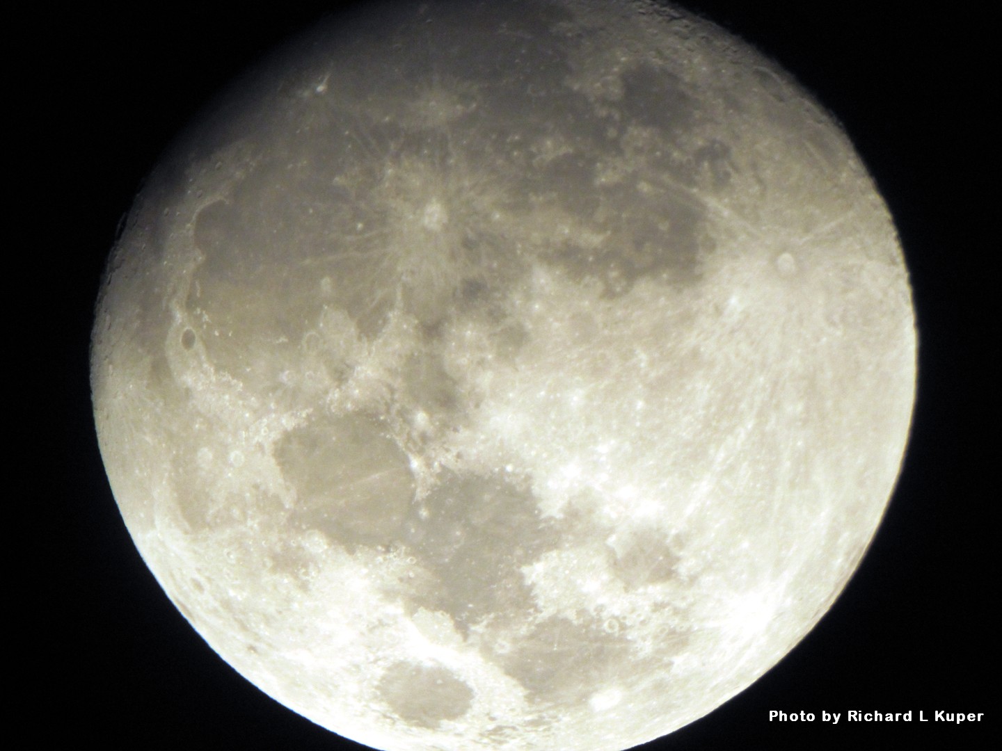 moon photo by Richard L Kuper