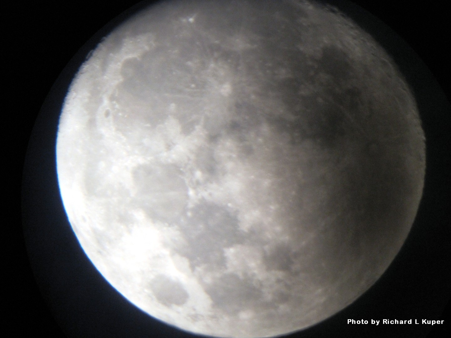 moon photo by Richard L Kuper